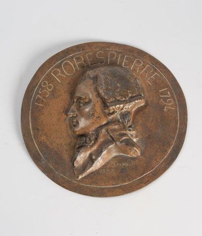 D’après David d’Angers

Médaillon en bronze...