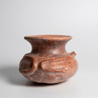 Vase à col évasé anthropomorphe - Les bras...