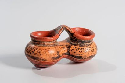 Vase à doubles panses - Le décor reprend...