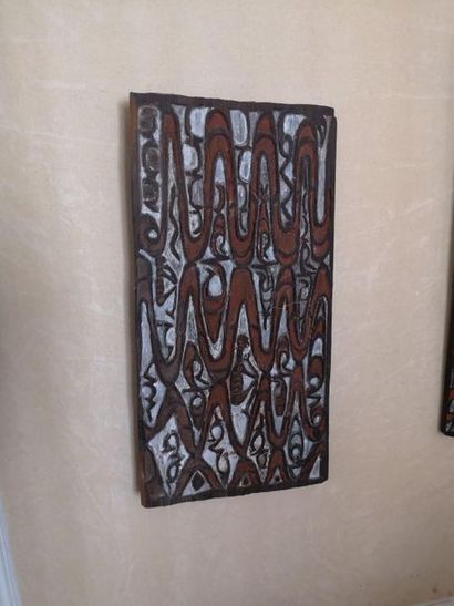 ASMAT, Irian Jaya, Indonésie

Plaque 

 41...