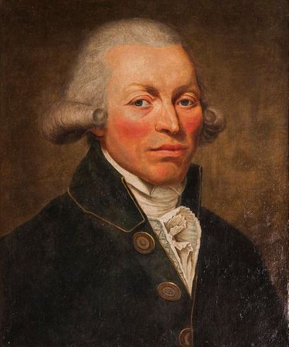 Ecole du XVIIIe siècle

Portrait d'homme...