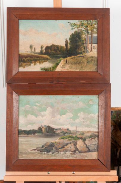 Ecoles modernes

Chaumière en bord de rivières...