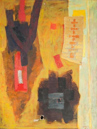 Henri GOETZ (1909-1989)

Abstraction, signée...