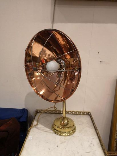 Lampe en cuivre