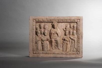 La Pentecôte

Bas relief de terre cuite claire,...