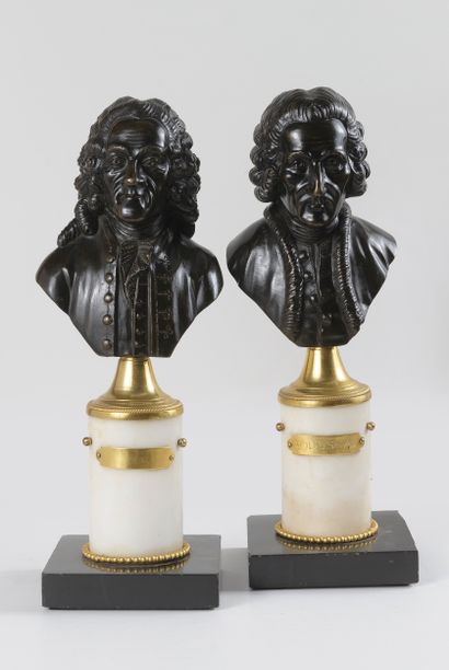 Travail du XIXe siècle 

Voltaire et Rousseau,...