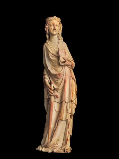 Sainte Catherine d’Alexandrie

En ivoire...