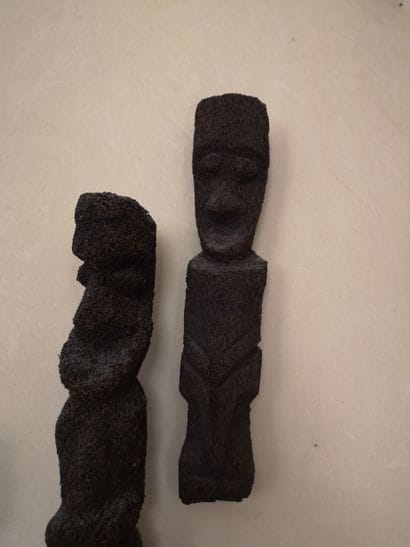 Ensemble d’objets ethnographiques Asmat collecté...