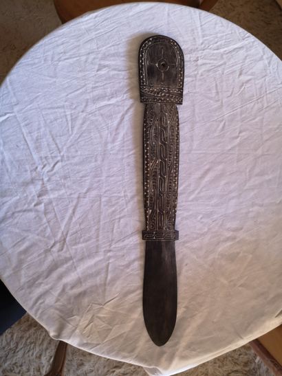 Ensemble d’objets ethnographiques Asmat collecté...