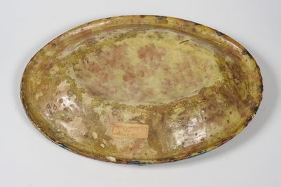 PALISSY bernard, suiveur de 

Plat ovale...