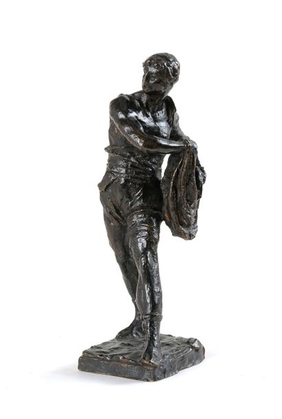 Eugène MARIOTON

(1854-1933) (d’après) 

Gladiateur.

Bronze...