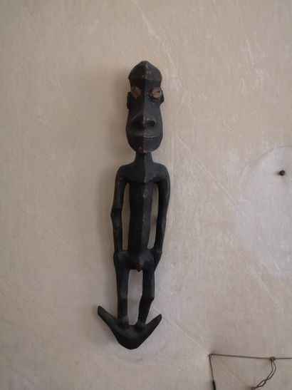 Ensemble d’objets ethnographiques Asmat collecté...