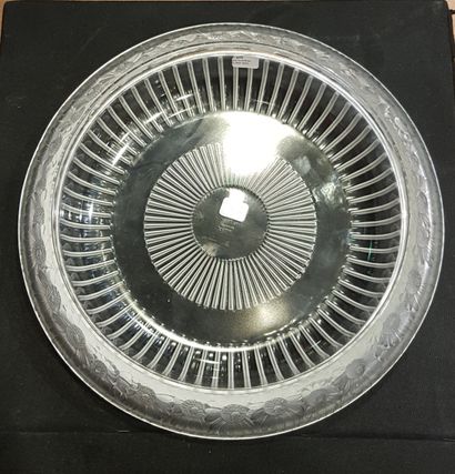 LALIQUE FRANCE

Coupe circulaire «marguerite»...