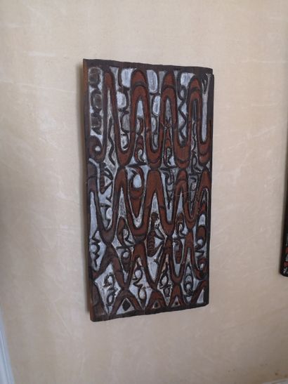 Ensemble d’objets ethnographiques Asmat collecté...