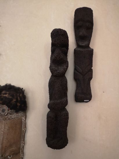 Ensemble d’objets ethnographiques Asmat collecté...