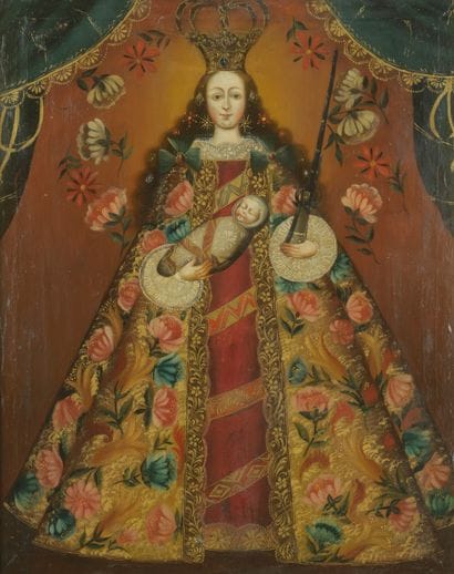 Ecole de Cuzco du XIXe siècle

Vierge

Huile...