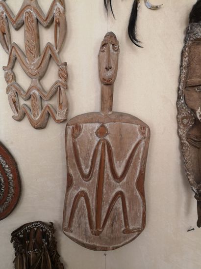 Ensemble d’objets ethnographiques Asmat collecté...
