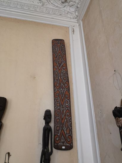 Ensemble d’objets ethnographiques Asmat collecté...