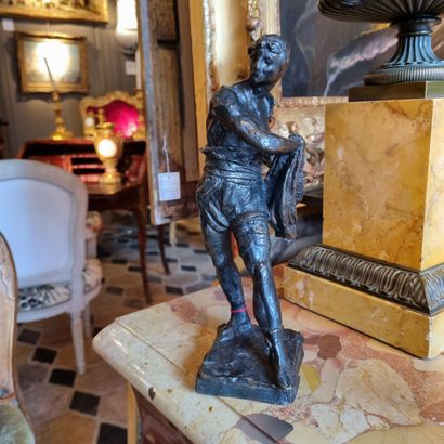 Eugène MARIOTON

(1854-1933) (d’après) 

Gladiateur.

Bronze...