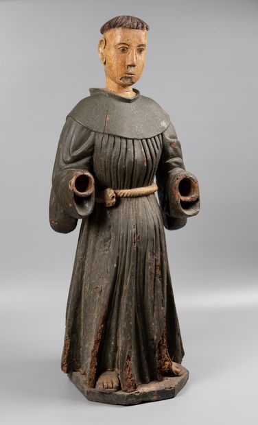 Monk.

Polychrome wood.

Popular work from...