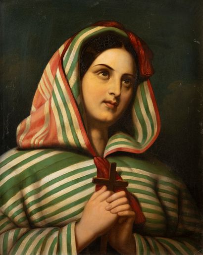 17923

Ary SCHEFFER (1795-1858)

The novice

Oil...