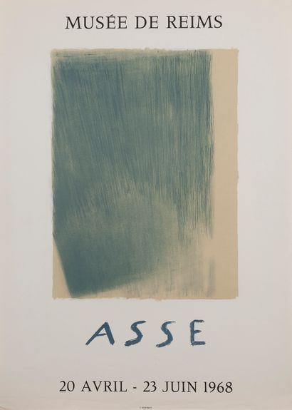 Lot of posters of Lecuire exhibitions and...
