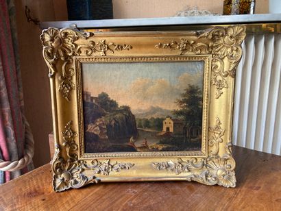 French school of the 19th century

Landscape...