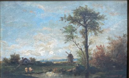 Étienne CORNELLIER (1838-1902)

Landscape...