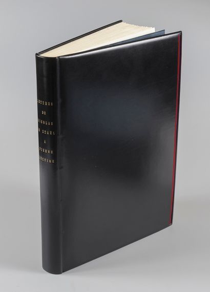 STAEL. — Lettres de Nicolas de Staël à Pierre...