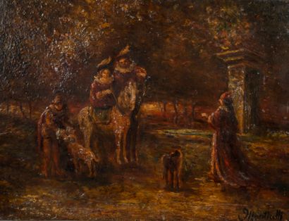 20713

Adolphe MONTICELLI (1824-1886) ?

Couple...