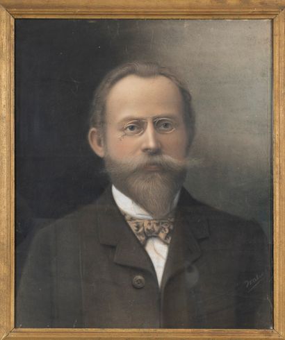 French school circa 1900

Portrait of a man...