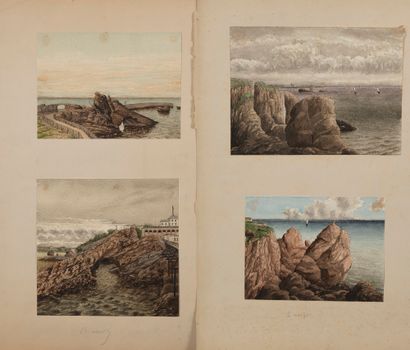 Late 19th - early 20th century

Set of watercolors...