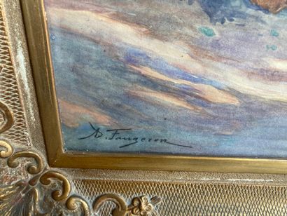 Adolphe FAUGERON (1866-1944)

Sleeping Shepherd

Watercolour

32...