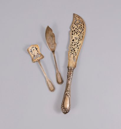Silver and silver plated lot composed of...