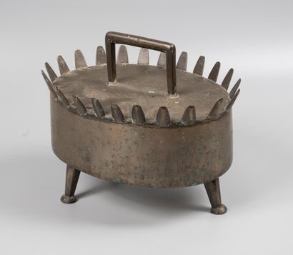A tripod bronze dauber.

Late 18th - early...