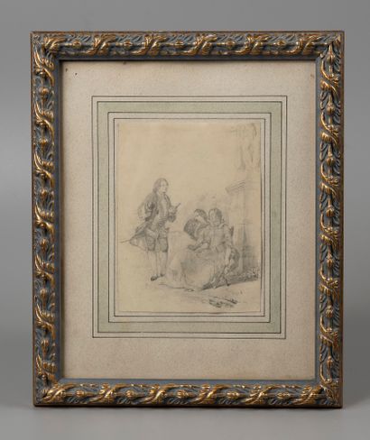 French school of the end of the 19th century,...