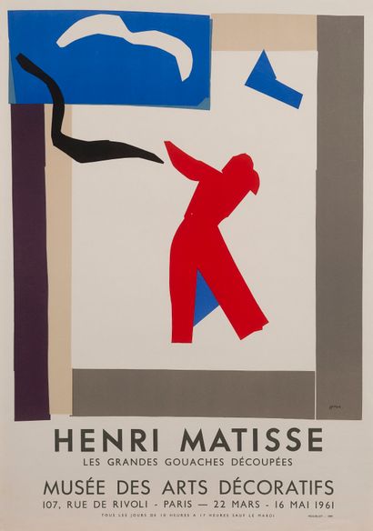 Lot of posters of Lecuire exhibitions and...