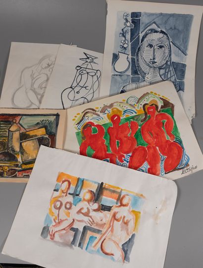 20887

Louis LATAPIE (1891-1972)

Set of...
