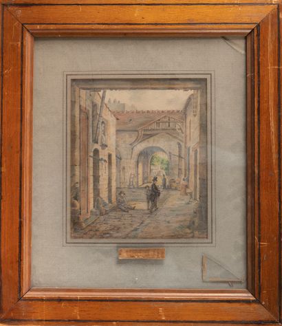 18317

French school of the 19th century

Courtyard...