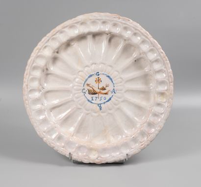 ITALY.

A white earthenware dish, with a...