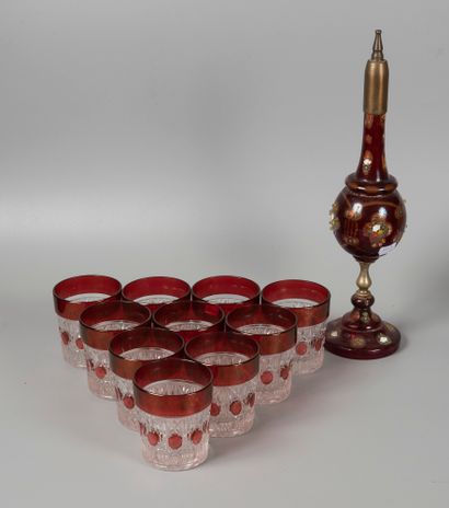 20992

Bohemian glass whiskey set

One bottle...