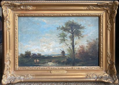 Étienne CORNELLIER (1838-1902)

Landscape...