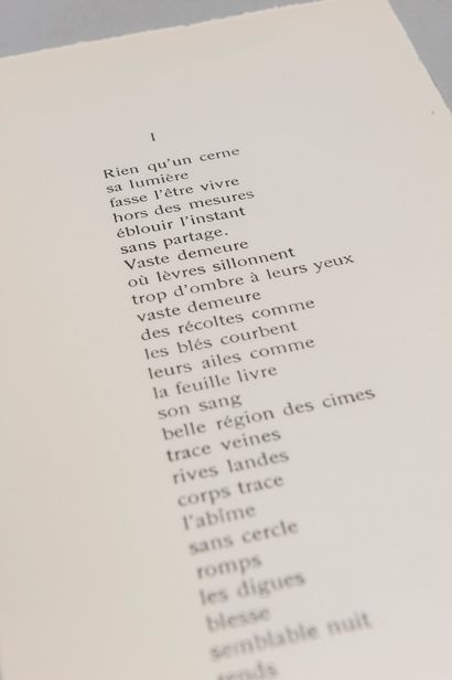 GAGARINE (Mila). Poèmes. Paris, Mila Gagarine,...