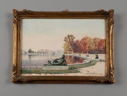 Geo DUCHESNES

Garden of the Palace of Versailles

Watercolor,...
