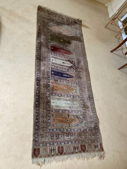 Set of four modern rugs