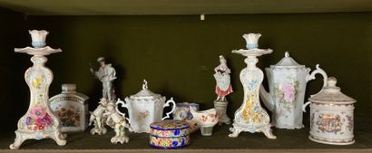 DELFT, BONN, LONGWY and others

Set of porcelain...
