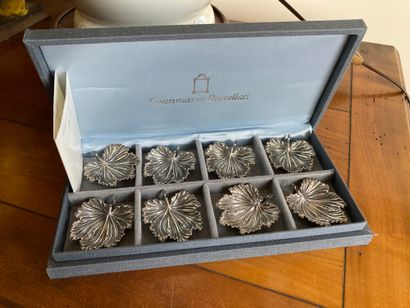 A set of silver and silver plated Buccelatti...