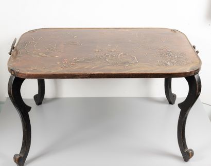 Two lacquer top tables.

In the taste of...