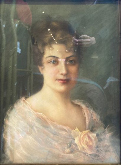 FRENCH SCHOOL circa 1860/1870

Portrait of...