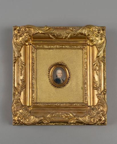 French school of the end of the 18th century

Portrait...
